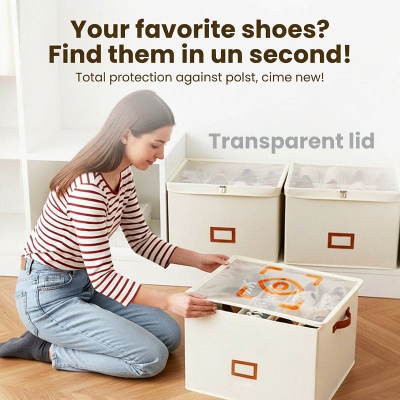 ShoeVault – Premium Foldable Shoe Storage Organizer