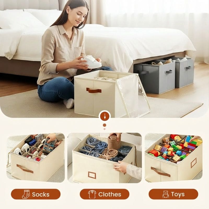 ShoeVault – Premium Foldable Shoe Storage Organizer