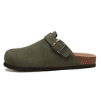 Suede Clogs