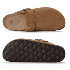 Suede Clogs