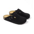 Suede Clogs