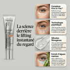 Soin anti-âge tenseur temporaire : un contour des yeux rajeuni en 90 secondes.