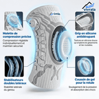 Genouillère de compression Peakable-flex