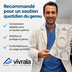Genouillère de compression Peakable-flex
