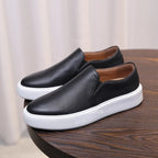 Retro Genuine Leather Breathable Soft Casual Men's Sneakers