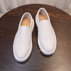 Retro Genuine Leather Breathable Soft Casual Men's Sneakers