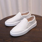Retro Genuine Leather Breathable Soft Casual Men's Sneakers