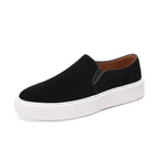 Retro Genuine Leather Breathable Soft Casual Men's Sneakers