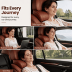 Nuvello Ergonomic Car Neck Support Pillow