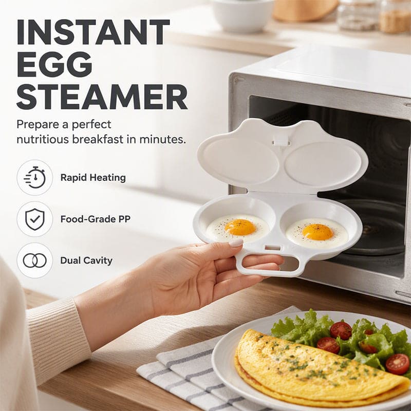 Microwave Egg Cooker – Perfect boiled eggs in just 2 minutes