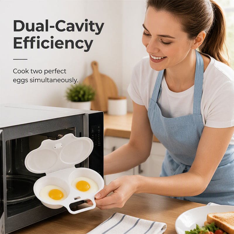 Microwave Egg Cooker – Perfect boiled eggs in just 2 minutes